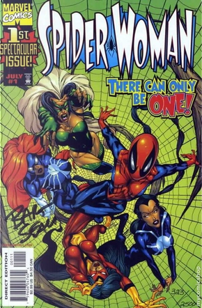 Spider Woman Vol.3 #1 by Frank Dunkerley, John Byrne