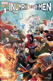 Inumani vs. X-Men #1 by Charles Soule, Jeff Lemire
