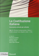 La Costituzione italiana: commento articolo per articolo - Vol. 1
