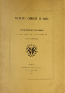 Nouveaux Caprices de Goya by Francisco Goya