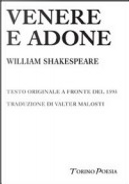 Venere e Adone. Testo inglese a fronte by William Shakespeare