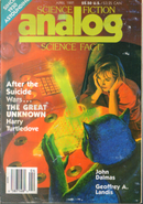 Analog Science Fiction and Fact, April 1991 by David L. Burkhead, F. Alexander Brejcha, F. M. Busby, Geoffrey A. Landis, Harry Turtledove, John Dalmas, P. J. Plauger