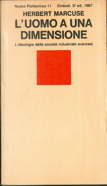 L'uomo a una dimensione by Herbert Marcuse
