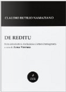 De reditu by Namaziano Rutilio