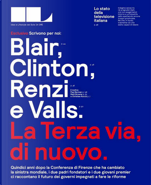 IL- Idee e Lifestyle del Sole 24 Ore - n. 66 (dicembre 2014) by Bill Clinton, Manuel Valls, Matt Browne, Matteo Renzi, Paul Berman, Tony Blair