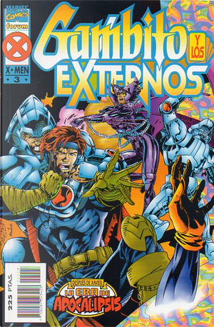 Gambito y los Externos Vol.1 #3 (de 4) by Fabian Nicieza