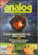 Analog Science Fiction and Fact, September 1991 by Don Sakers, Isaac Asimov, Julia Ecklar, Kevin J. Anderson, Lois McMaster Bujold, Paula Robinson