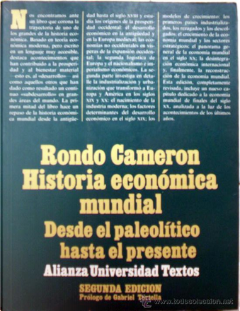 Historia económica mundial by Rondo Cameron, , Other - Anobii