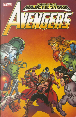Avengers by Bob Harras, Craig Brasfield, Dan Thomas, Darren Auck, Dave Ross, Dave Simons, Gerard Jones, Greg Capullo, Jeff Johnson, John Czop, Len Kaminsky, Mark Gruenwald, Pat Olliffe, Paul Ryan, Rik Levins, Roy Thomas, Rurik Tyler, Stephen B. Jones, Steve Epting, Tom DeFalco