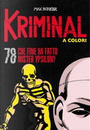 Kriminal a Colori n. 78 by Max Bunker