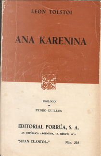 Ana Karenina by Leo Tolstoy