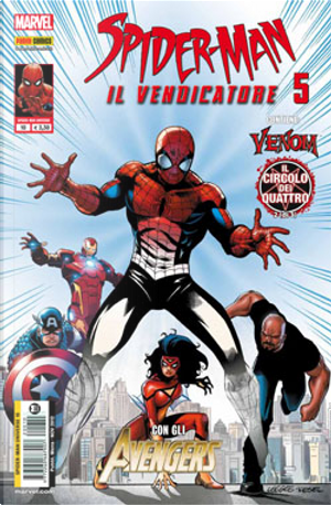Spider-Man il Vendicatore n. 5 by Jimmy Palmiotti, Joe Madureira, Joseph Michael Linsner, Justin Gray, Zeb Wells