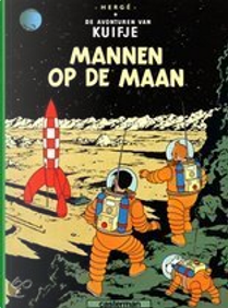 Mannen op de maan by Hergé