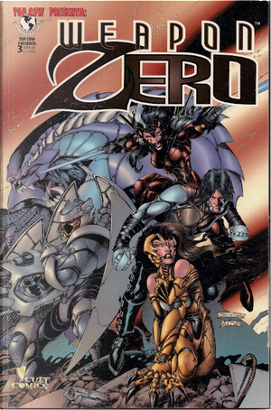 Weapon Zero by Billy Tan, Cedric Nocon, Clarence Lasang, D-Baron, Don Hudson, Jason Gorder, Jeff De Los Santos, Joe Benitez, Joe Weems V, Jose Guillen, Kevin Conrad, Livesay, Marcia Chen, Mark McKenna, Mark Prudeaux, Marlo Alquiza, Nathan Cabrera, Richard Bennet, Victor Llamas, Walden Wong, Walt Simonson, Whitney McFarland
