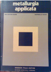 Metallurgia applicata by Raffaello Zoja, Walter Nicodemi