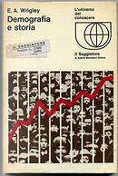 Demografia e storia by Edward Anthony Wrigley