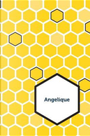 Etchbooks Angelique, Honeycomb, Wide Rule by Etchbooks