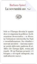 La sovranità assente by Barbara Spinelli