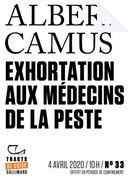 Exhortation aux médecins de la peste by Albert Camus
