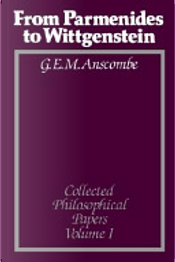 Collected Philosophical Papers by G. E. M. Anscombe