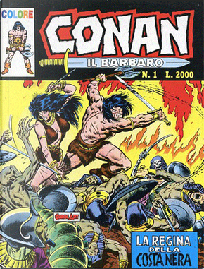 Conan il barbaro Colore n. 1 by Roy Thomas