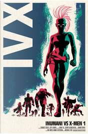 Inumani vs. X-Men #1 - Variant by Charles Soule, Jeff Lemire