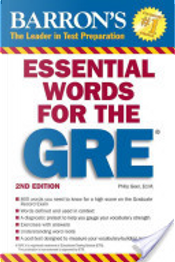 Barron's Essential Words for the GRE by PHILIP GEER