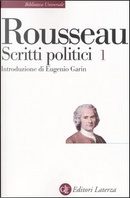 Scritti politici, volume I by Jean-Jacques Rousseau
