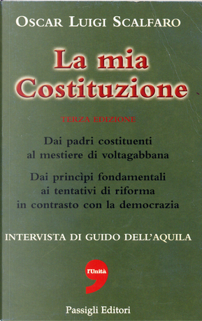 La mia Costituzione by Oscar Luigi Scalfaro