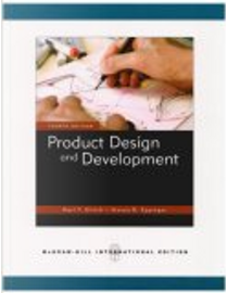 Product Design and Development by Karl Ulrich, Steven D. Eppinger