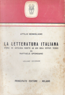La letteratura Italiana by Attilio Momigliano