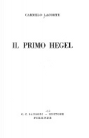Il primo Hegel by Carmelo Lacorte