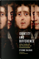 Identity and Difference by Etienne Balibar