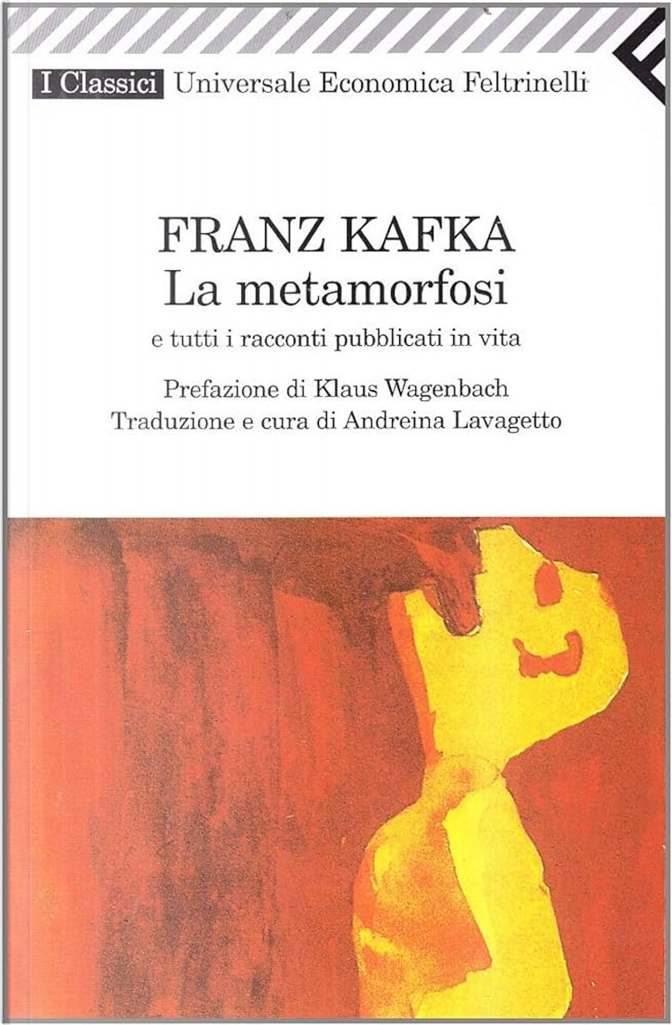 Stampa del manifesto di Franz Kafka Grandi scrittori -  Italia