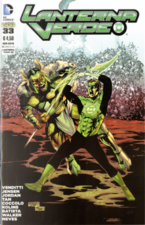 Lanterna Verde #33 by Justin Jordan, Robert Venditti, Van Jensen