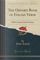 The Oxford Book of Italian Verse by John Lucas