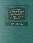 Der Schwarze Vorhang by Alfred Doblin