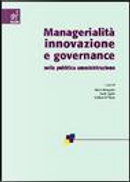 Managerialità, innovazione e governance nella pubblica amministrazione by Angelo Tanese, Pierluigi Mastrogiuseppe, Valentina Mele