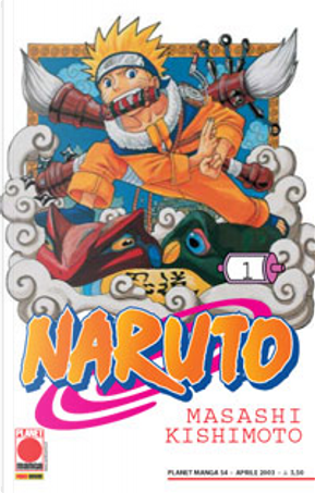 Naruto vol. 1 by Masashi Kishimoto
