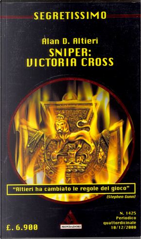 Sniper: Victoria Cross by Alan D. Altieri