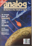 Analog Science Fiction and Fact, November 1991 by Charles D. Eckert, Donald F. Robertson, Francis Marion Soty, Jeff Hecht, Jerry Oltion, Lee Goodloe, Mark Miller, Maya Kaathryn Bohnhoff, Robert R. Chase