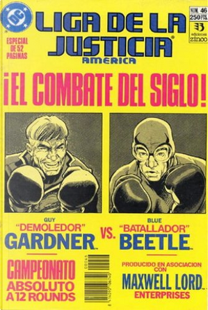 Liga de la Justicia América #46 by J. M. DeMatteis, Keith Giffen, Kyle Baker