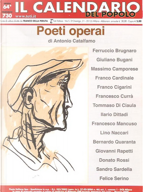 Poeti operai by Antonio Catalfamo, Bernardo Quaranta, Donato Rossi, Felice Serino, Ferruccio Brugnaro, Francesco Currà, Francesco Mancuso, Franco Cardinale, Franco Cigarini, Giovanni Rapetti, Giuliano Bugnani, Ilario Dittadi, Lino Naccari, Massimo Camporese, Sandro Sardella, Tommaso Di Ciaula Poeti operai by Antonio Catalfamo, Bernardo Quaranta, Donato Rossi, Felice Serino, Ferruccio Brugnaro, Francesco Currà, Francesco Mancuso, Franco Cardinale, Franco Cigarini, Giovanni Rapetti, Giuliano Bugnani, Ilario Dittadi, Lino Naccari, Massimo Camporese, Sandro Sardella, Tommaso Di Ciaula