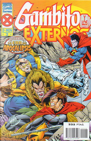 Gambito y los Externos Vol.1 #2 (de 4) by Fabian Nicieza