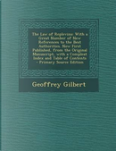 The Law of Replevins by Geoffrey Gilbert