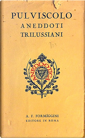 Pulviscolo by Angelo Fortunato Formiggini, Trilussa