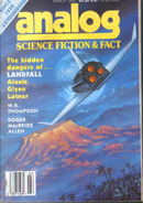 Analog Science Fiction and Fact, March 1992 by Alexis Glynn Latner, Jeffery D. Kooistra, MacBride Allen Roger, Stephen L. Gillett, W.R. Thompson