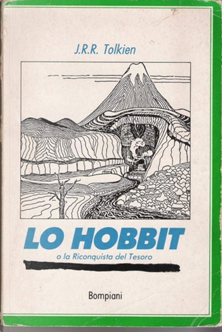 J.R.R. Tolkien - Lo hobbit - Bompiani, TB / Narrativa 251 - 1988