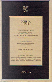 Poesia Uno by Alessandro Ceni, Dario Villa, Donato Aliprandi, Enzo Di Mauro, Fabio Muggiasca, Francesco Mainardi, Giacomo Lubrano, Giampiero Neri, Giancarlo Pontiggia, Giovanni Giudici, Marco Ceriani, Marco Mottolese, Mario Luzi, Pier Massimo Forni, Silvana Colonna, Valentino Zeichen, Vittorio Sereni