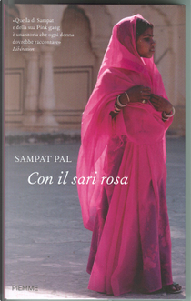Con il sari rosa by Anne Berthod, Sampat Pal